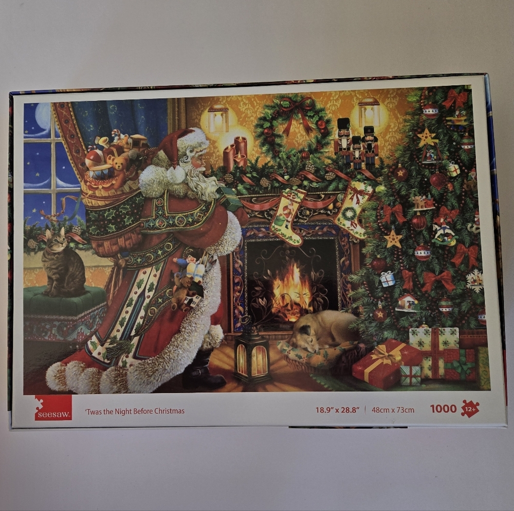 Seesaw Twas the Night Before Christmas puzzle